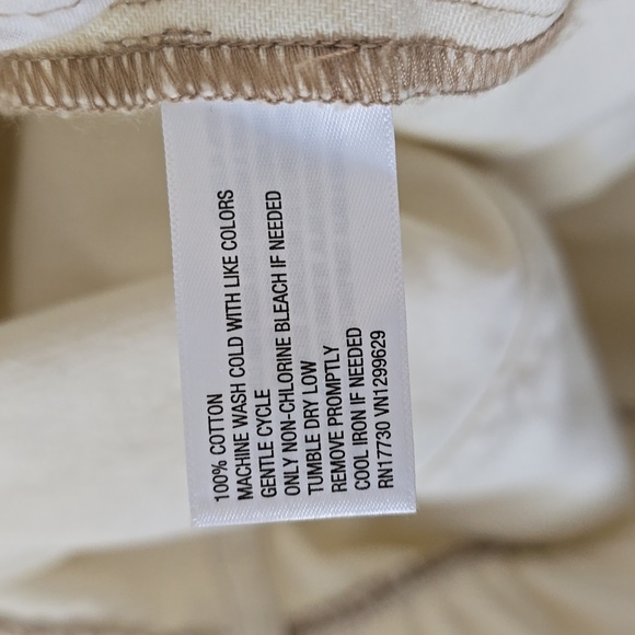 NWT Ava & Viv Cream Denim Dress Size 3x - Picture 3 of 3